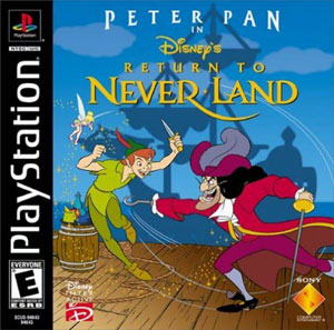Carátula del juego Peter Pan in Return to Neverland (PSX)