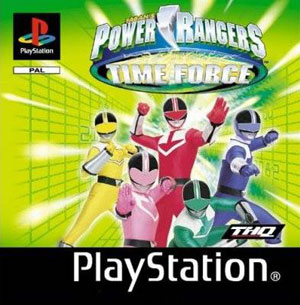 Carátula del juego Saban's Power Rangers Time Force (PSX)