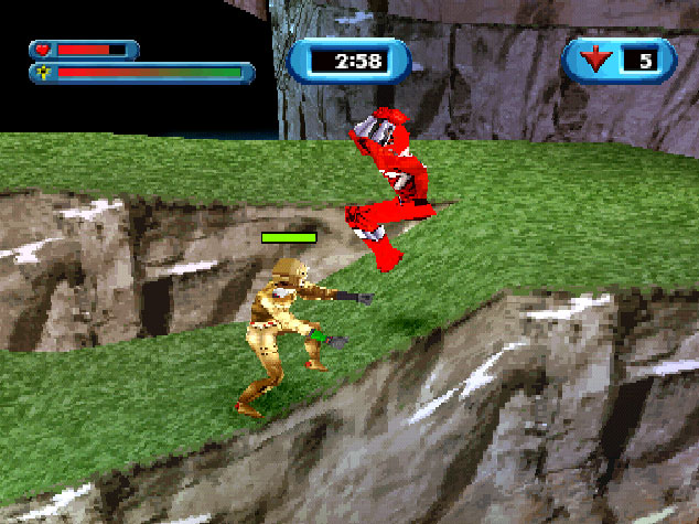 Pantallazo del juego online Saban's Power Rangers Time Force (PSX)
