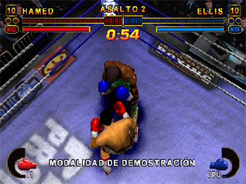 Pantallazo del juego online Prince Naseem Boxing (PSX)