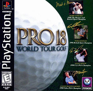 Carátula del juego Pro 18 World Tour Golf (PSX)