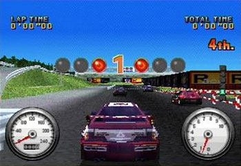 Pantallazo del juego online Pro Racer (PSX)