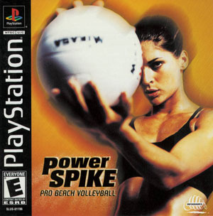 Carátula del juego Power Spike Pro Beach Volleyball (PSX)