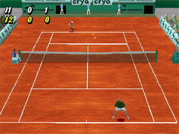 Pantallazo del juego online Roland Garros French Open 2001 (PSX)