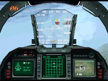 Pantallazo del juego online Raging Skies (PSX)