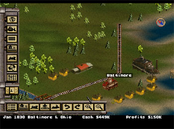 Pantallazo del juego online Railroad Tycoon II (PSX)