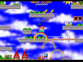 Imagen de la descarga de Bubble Bobble Also Featuring Rainbow Islands