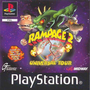 Carátula del juego Rampage 2 Universal Tour (PSX)