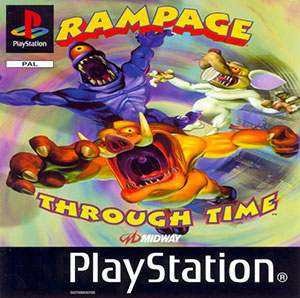 Carátula del juego Rampage Through Time (PSX)