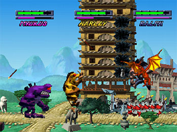 Pantallazo del juego online Rampage Through Time (PSX)