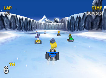 Pantallazo del juego online Rascal Racers (PSX)