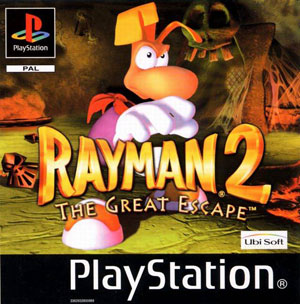 Carátula del juego Rayman 2 The Great Escape (PSX)