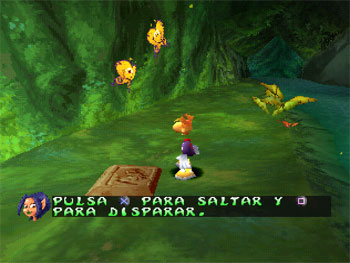 Pantallazo del juego online Rayman 2 The Great Escape (PSX)