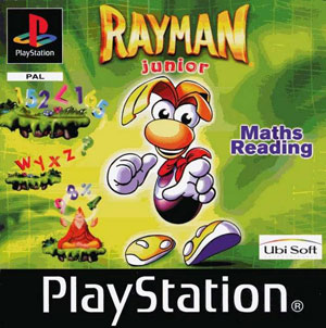 Carátula del juego Rayman Junior Maths Reading Level 1 (PSX)