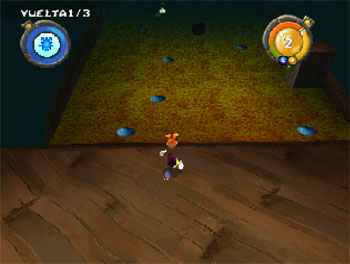 Pantallazo del juego online Rayman Rush (PSX)