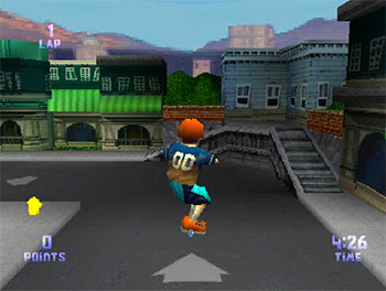 Pantallazo del juego online Razor Racing (PSX)