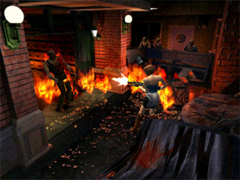 Pantallazo del juego online Resident Evil 3 Nemesis (PSX)