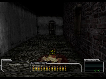 Pantallazo del juego online Resident Evil Survivor (PSX)