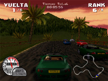 Pantallazo del juego online Roadsters (PSX)