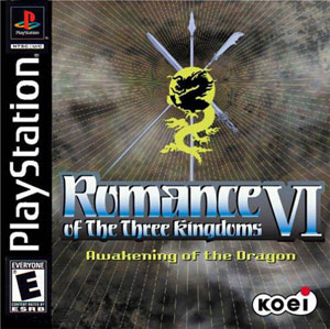 Carátula del juego Romance of the Three Kingdoms VI Awakening of the Dragon (PSX)