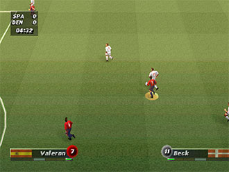 Pantallazo del juego online Ronaldo V-Football (PSX)