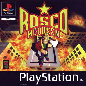 Carátula del juego Rosco McQueen Firefighter Extreme (PSX)