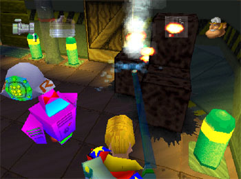 Pantallazo del juego online Rosco McQueen Firefighter Extreme (PSX)