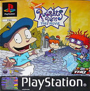 Carátula del juego Rugrats in Paris The Movie (PSX)