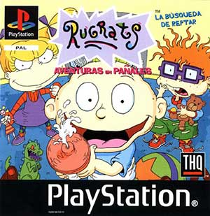 Carátula del juego Rugrats La Busqueda de Reptar (PSX)