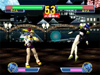Pantallazo del juego online Saber Marionette J Battle Sabers (PSX)