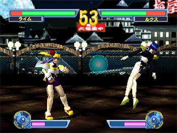 Pantallazo del juego online Saber Marionette J Battle Sabers (PSX)