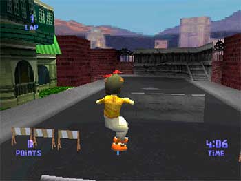 Pantallazo del juego online Scooter Racing (PSX)