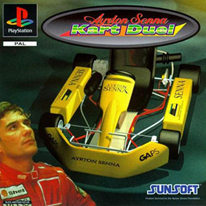 Juego online Ayrton Senna Kart Duel (PSX)