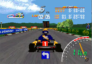 Imagen de la descarga de Ayrton Senna Kart Duel