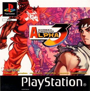 Carátula del juego Street Fighter Alpha 3 (PSX)