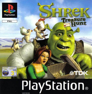 Carátula del juego Shrek Treasure Hunt (PSX)