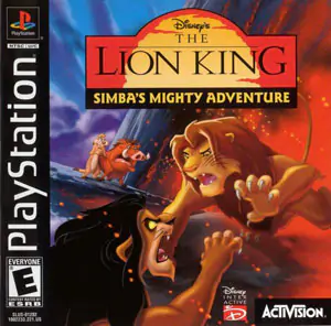 Portada de la descarga de Disney’s The Lion King: Simba’s Mighty Adventure