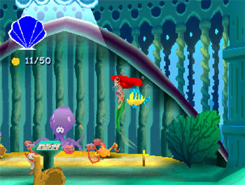 Pantallazo del juego online Disney's The Little Mermaid II (PSX)