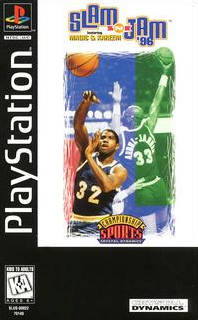 Carátula del juego Slam 'n Jam '96 featuring Magic & Kareem (PSX)