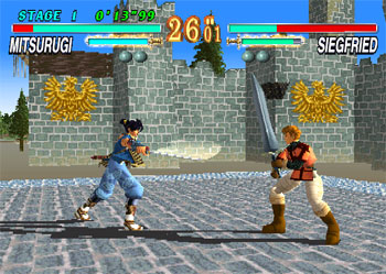 Pantallazo del juego online Soul Blade (PSX)