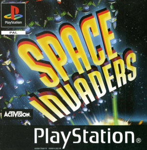 Carátula del juego Space Invaders (PSX)