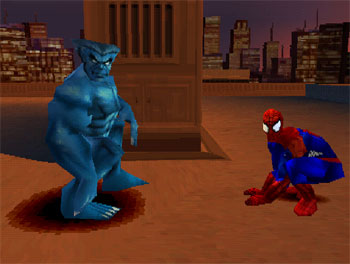 Pantallazo del juego online Spider-Man 2 -- Enter Electro (PSX)