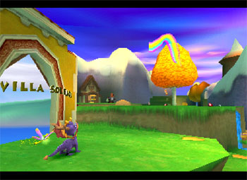 Pantallazo del juego online Spyro Year of the Dragon (PSX)
