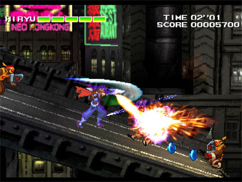 Pantallazo del juego online Strider 2 (PSX)