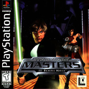 Carátula del juego Star Wars Masters of Teras Kasi (PSX)