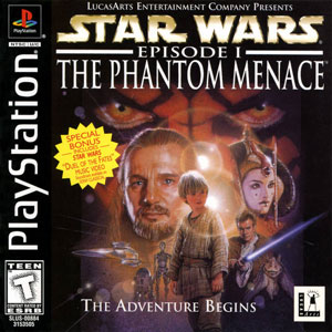 Carátula del juego Star Wars Episode I The Phantom Menace (PSX)