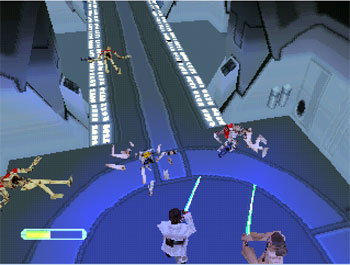 Pantallazo del juego online Star Wars Episode I The Phantom Menace (PSX)