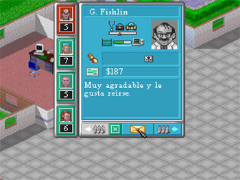 Pantallazo del juego online Theme Hospital (PSX)