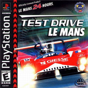 Carátula del juego Test Drive Le Mans (PSX)