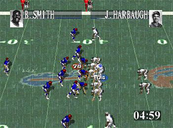 Pantallazo del juego online Tecmo Super Bowl